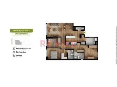 Pre Venta Departamentos En Valle Hermoso / Peralta