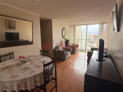 Departamento en venta · Condominio Terrazas de la Costanera, San Miguel · 78 m², 3 dorm.