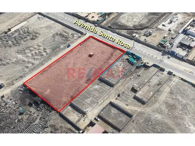 Terreno Industrial En Avenida Santa Rosa Cieneguilla