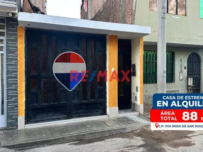 Casa Con Acabados De Estreno En Alquiler | Junto Al Colegio San Vicente (Ica)