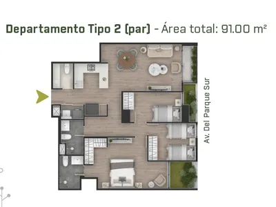 Modelo TIPO 02-PISO PAR