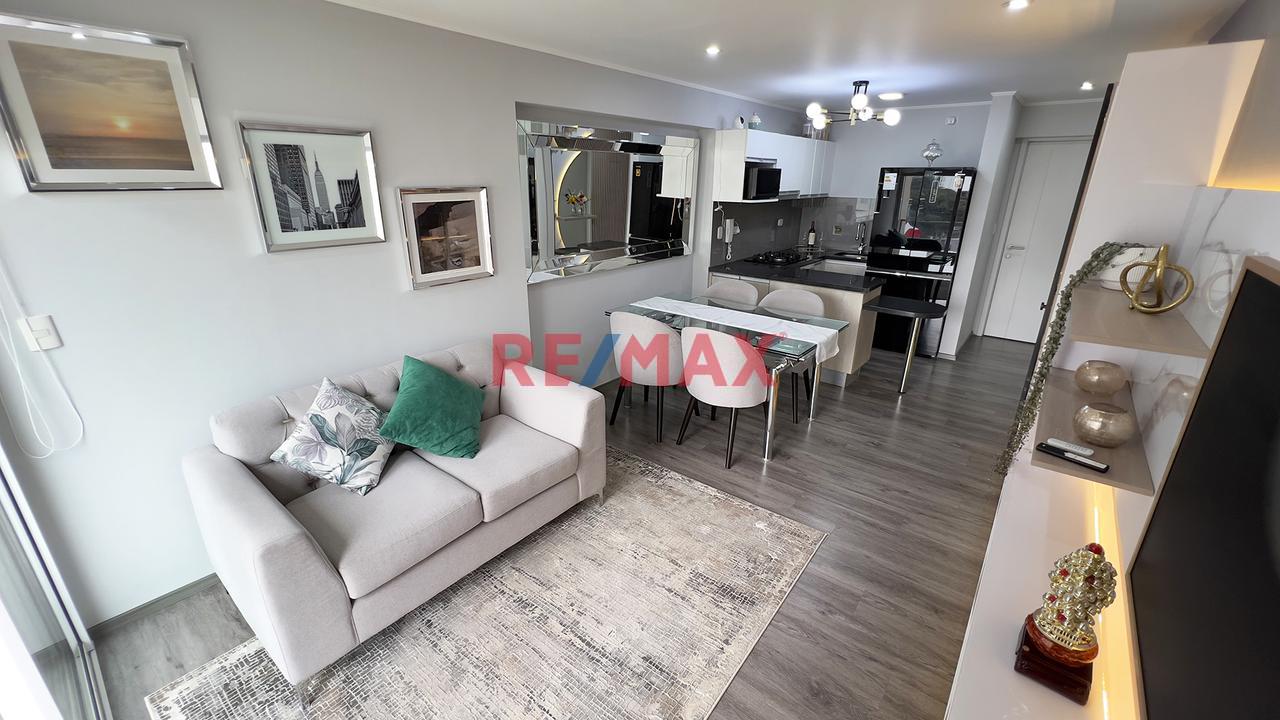 Departamento Semi Amoblado En Alquiler En Lince Limite Con San Isidro