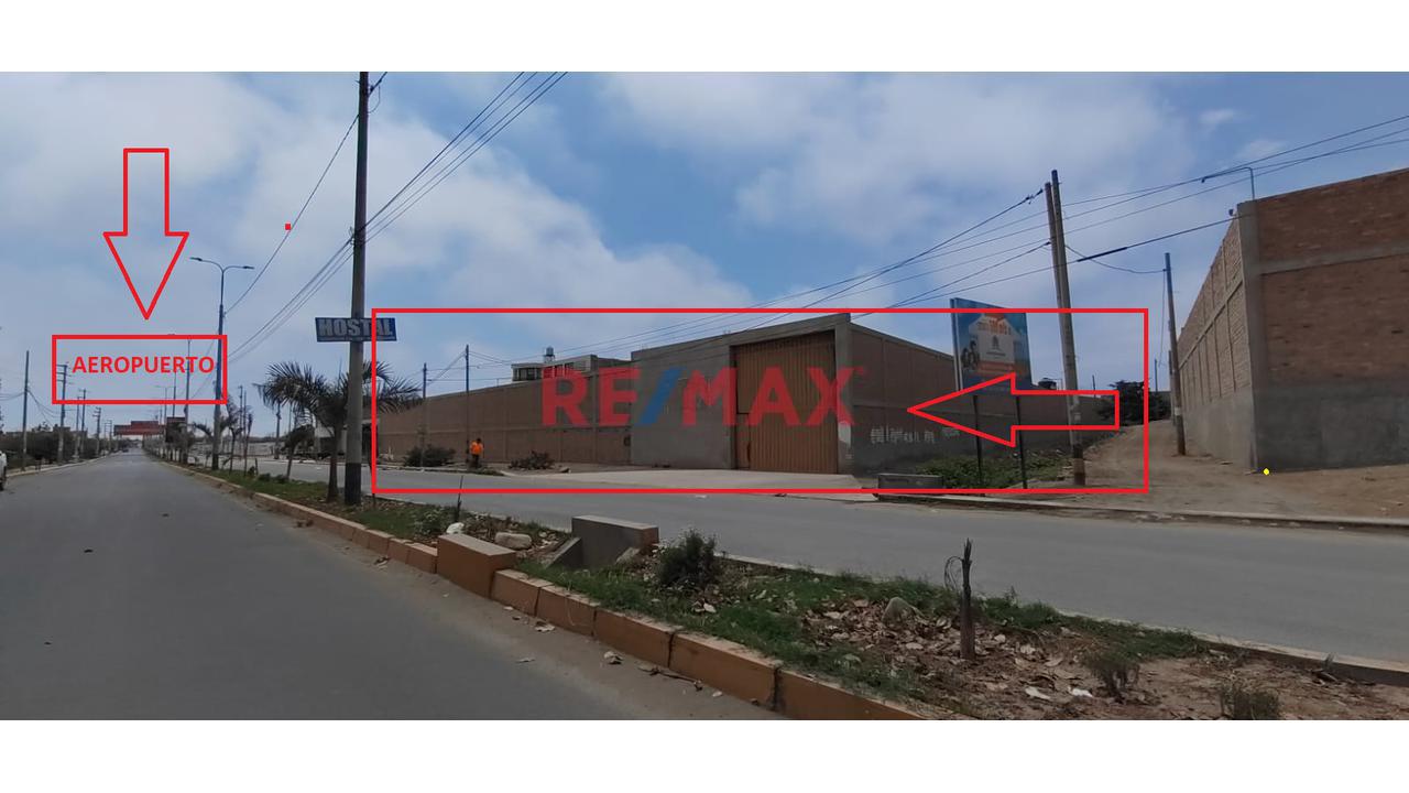 Vendo Terreno Con Cerco De 6 M De Altura Y 2 Portones De Ingreso -Esquina-En Plena Vía Aeropuerto- ( 60M2 De Frontera) A.T.  5,962 M2-$1´728,980  ($290 X M2 )