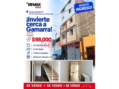 🚨💰 ¡Oportunidad De Inversión En La Victoria! 💰🚨 🏢 Se Vende 3Er Piso De 120.26 M²