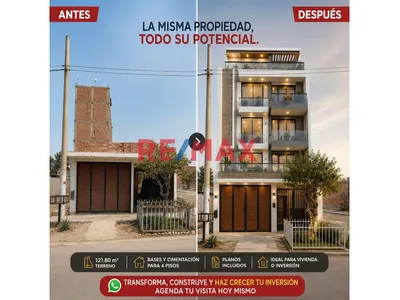 🏡 CASA EN VENTA CON BASES PARA 4 PISOS – URB. SAN ANTONIO 2, CARABAYLLO