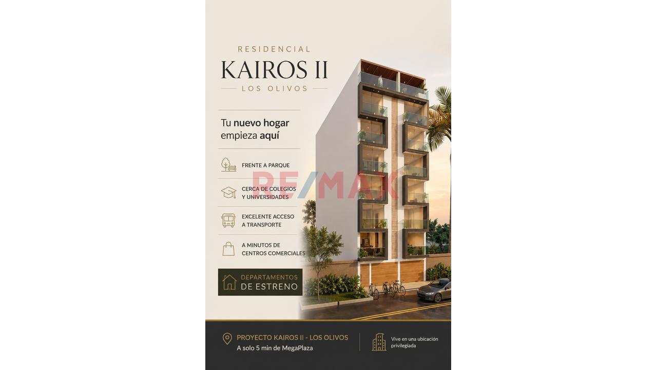 🏡✨ Departamento De Estreno En Los Olivos | 7.º Piso