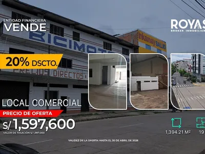 Venta de Local Comercial en - Coronel Portillo 0 Dormitorio 
