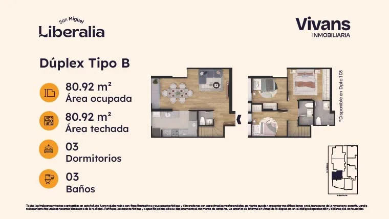 Modelo TIPO B · Piso 1