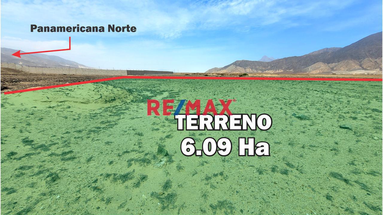 🔥 ¡Remate Industrial! 60,900 M² Panamericana Norte Km 598-S/. 913,500.00 (S/.15 X M2)