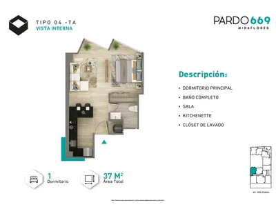Modelo Tipo 4-A · Pisos 2 y 6