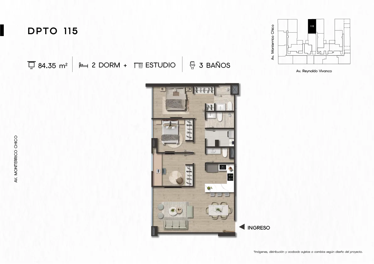 Modelo DPTO. 115