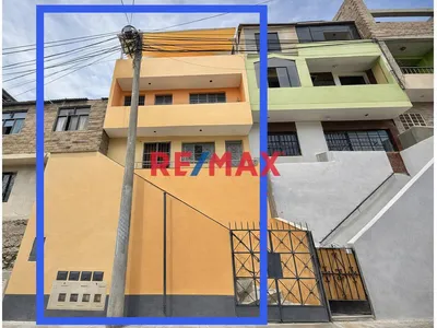 Vendo Casa De 4 Pisos + Azotea Ideal Para Generar Ingresos En Santa Anita
