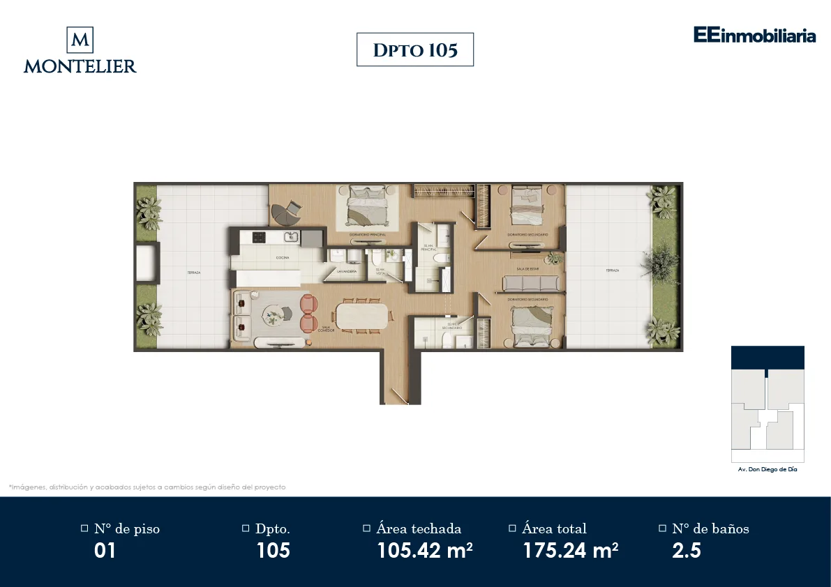 Modelo Dpto. 105