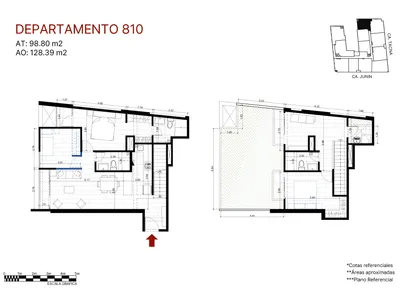 Modelo Duplex Flex con terraza 810