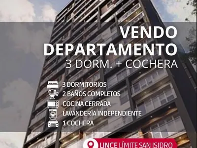 Venta de Departamento en Lince - Lima 3 Dormitorios 