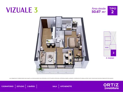 Modelo X02 · Pisos 3 al 22
