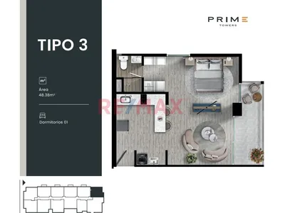 ✨🏙️ ¡Increíble Monoambiente En Prime Towers!