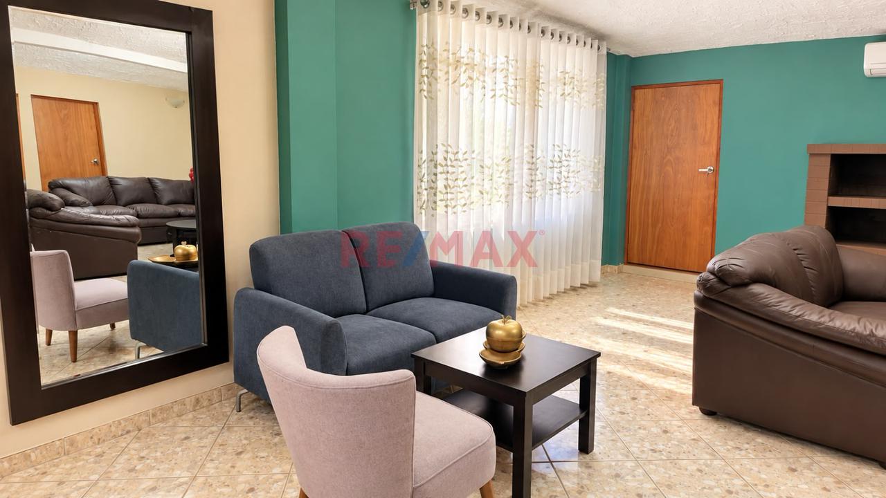 Alquiler De Departamento Amoblado  En 3Er Piso Urb. San Miguel,Ica