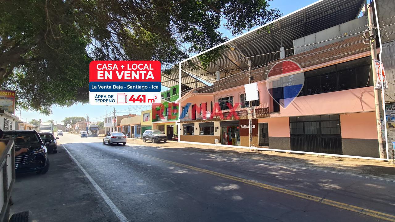Se Vende Local Comercial Y Casa De 3 Pisos En La Venta Baja, Santiago – Ica
