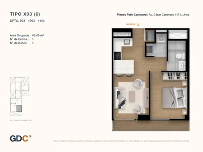 Modelo X03 (6) · Pisos 9, 10, 11