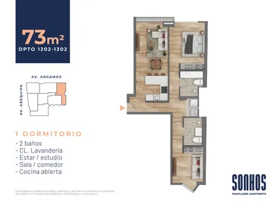 Modelo TIPO 12 · Pisos 12 y 13