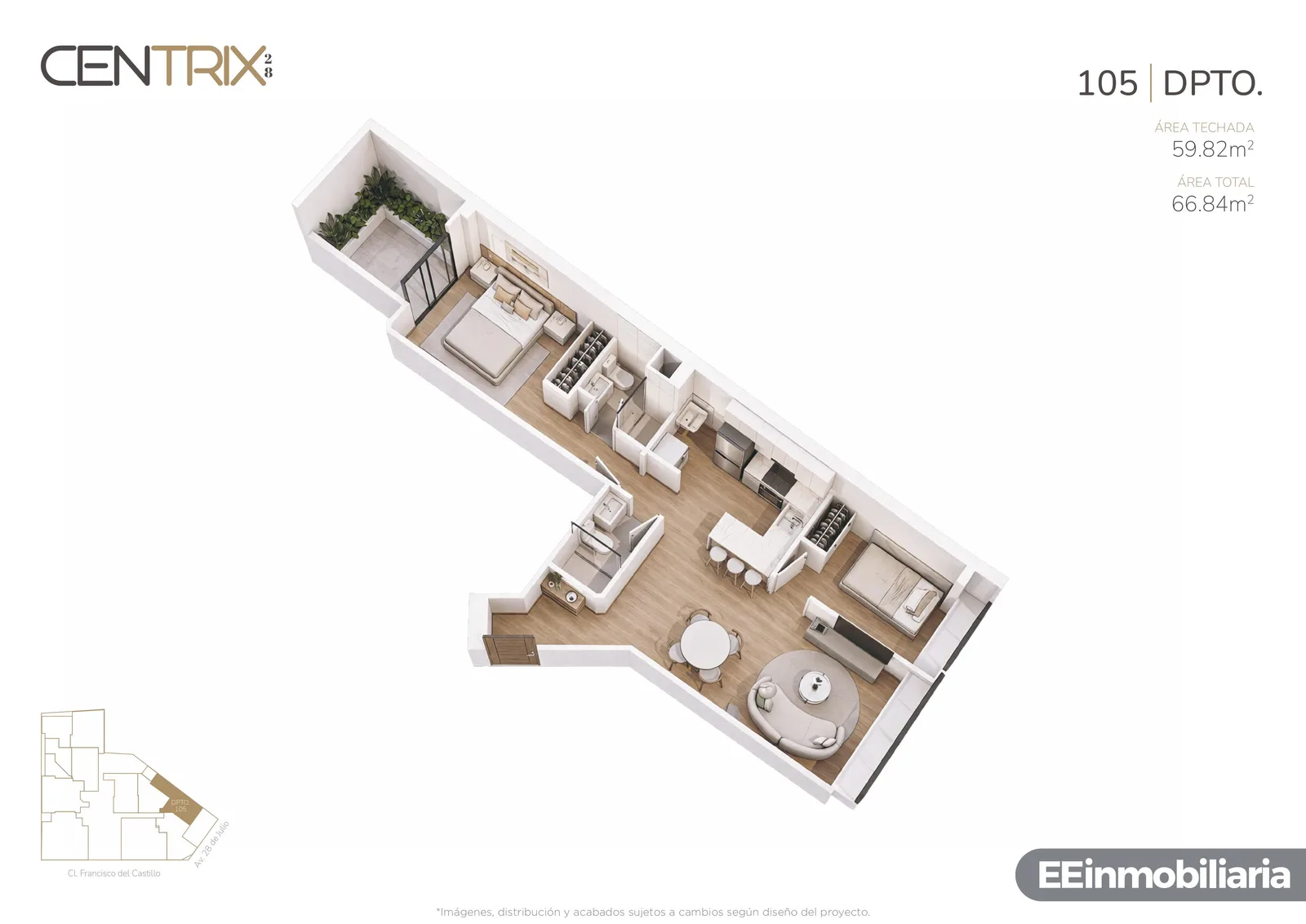 Modelo Dpto. 105