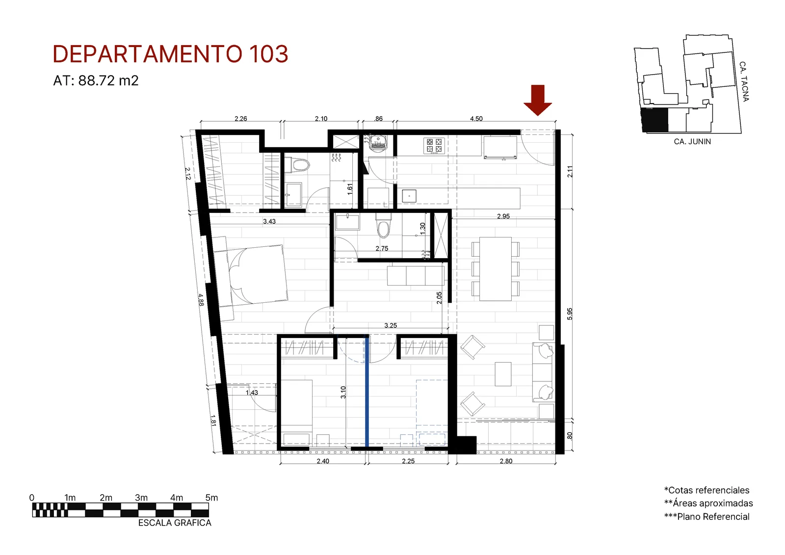 Modelo Flat Flex 103