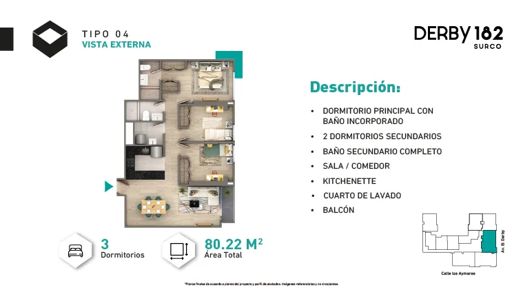 Modelo Tipo X04 · Pisos 3, 10, 13, 14