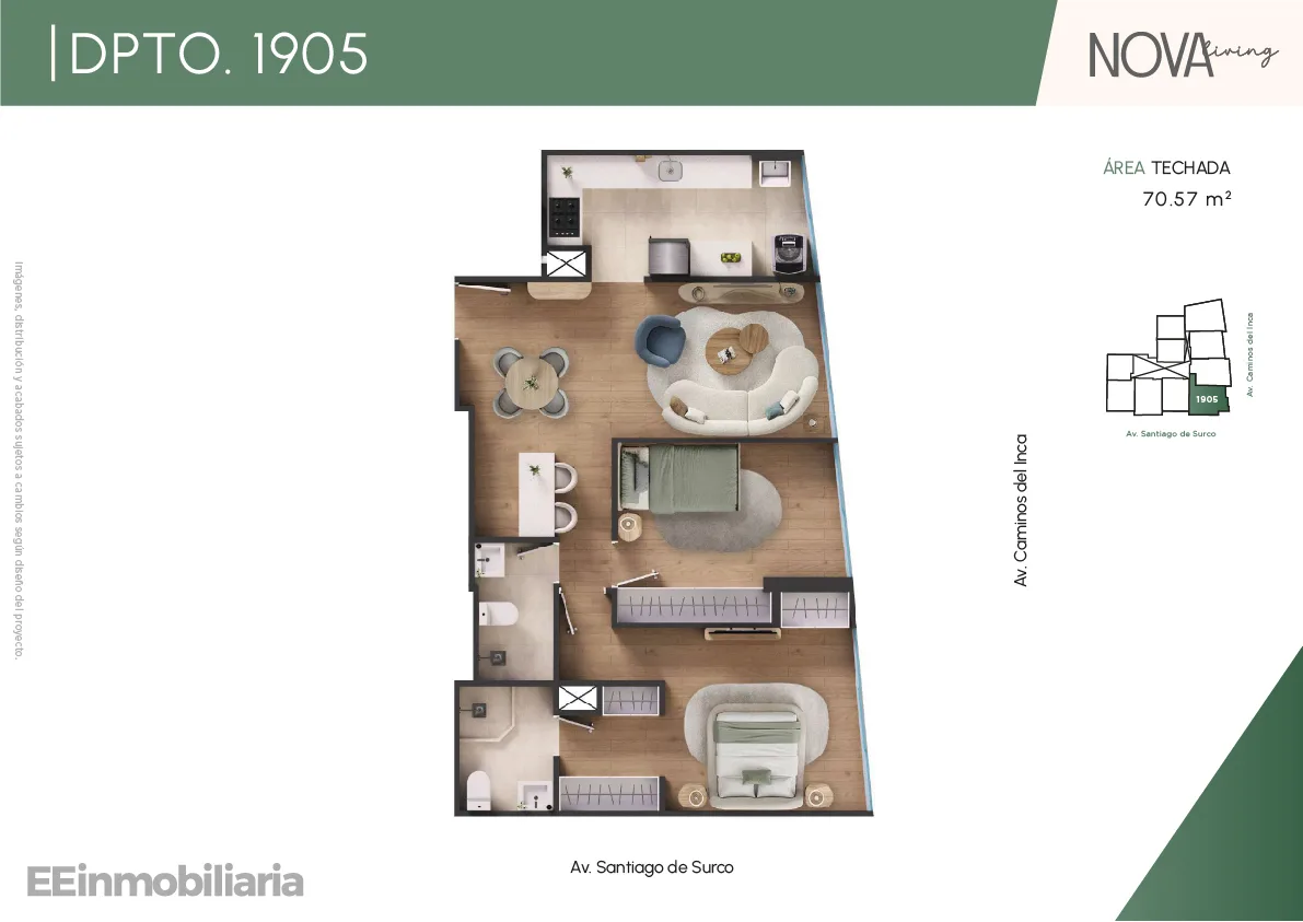 Modelo Dpto. 1905