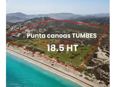 Se Vende Terreno De Playa Canoas Punta Sal Tumbes
