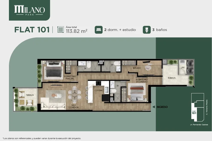 Modelo Dpto. 101