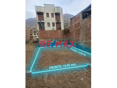 Terreno Urbano En Venta. Caraponguillo. Lurigancho