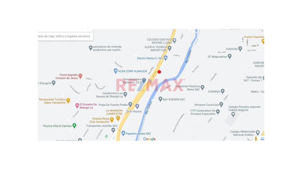 Terreno De 690 M² En Puente Piedra – Frente A Panamericana Norte