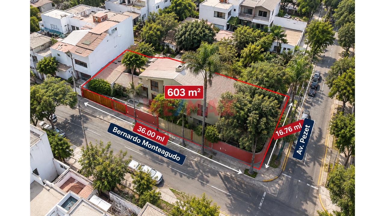 Terreno 603 M² En San Isidro – Doble Frente A Pezet Y B. Monteagudo