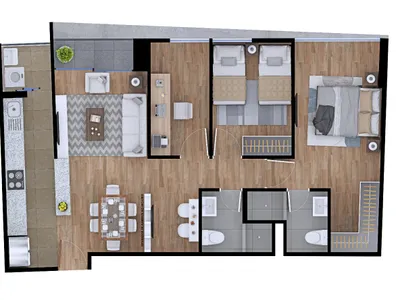 Modelo VIEW CONFORT · Pisos 10 al 16