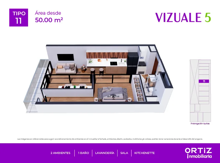 Modelo X11 · Pisos 6 al 14