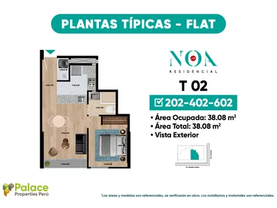 Modelo T02 · Pisos 4 y 6