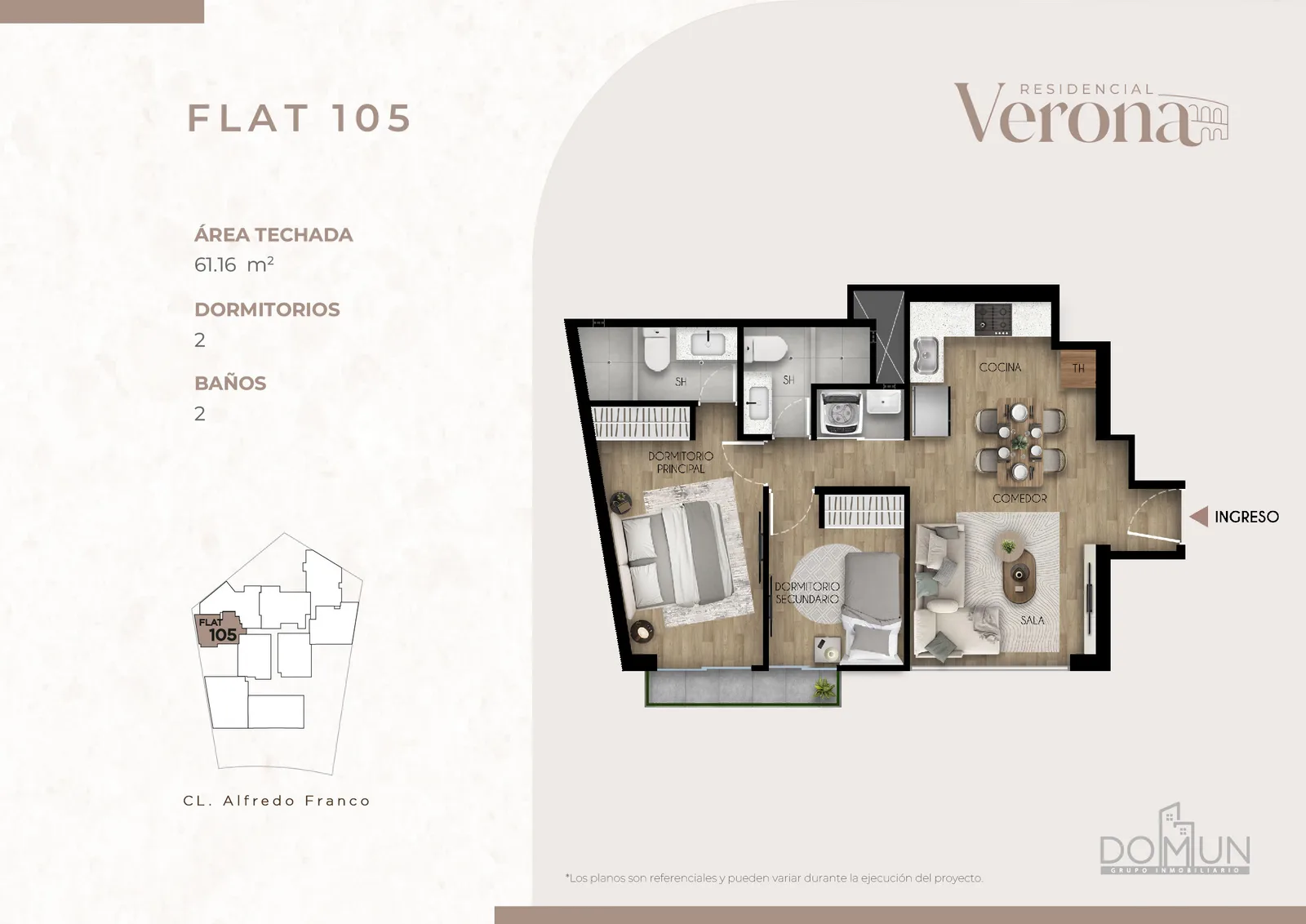 Modelo Dpto. 105