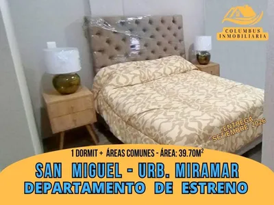 Venta de Departamento en San Miguel - Lima 1 Dormitorio