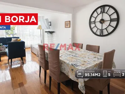 Departamento En Venta En San Borja Frente A Parque Con Cochera Y Depósito