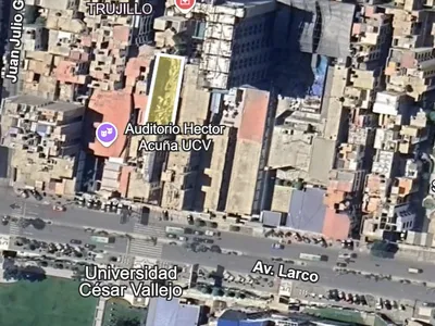 Terreno frente a la Universidad César Vallejo, terreno de 320m²