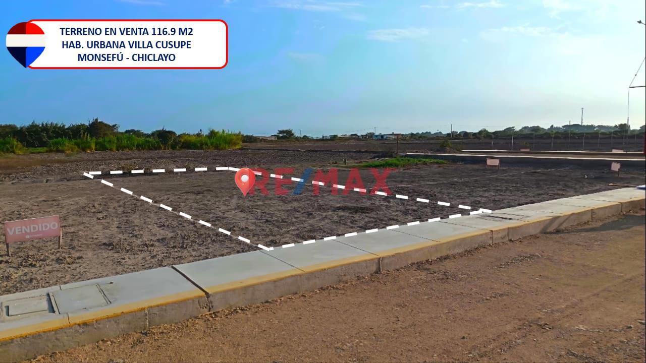 Terreno En Venta Villa Cusupe Monsefu