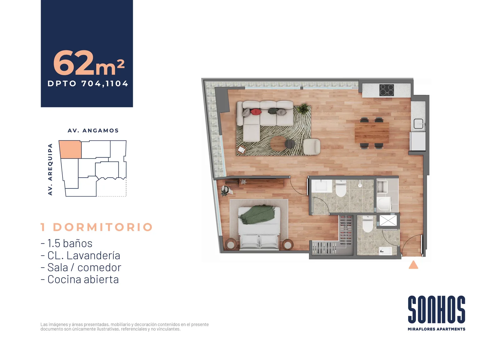 Modelo TIPO 9 · Pisos 7 y 11