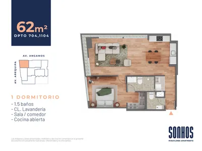 Modelo TIPO 9 · Pisos 7 y 11