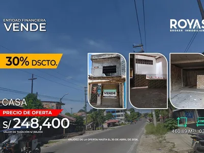 Venta de Casa en - Maynas 3 Dormitorios 