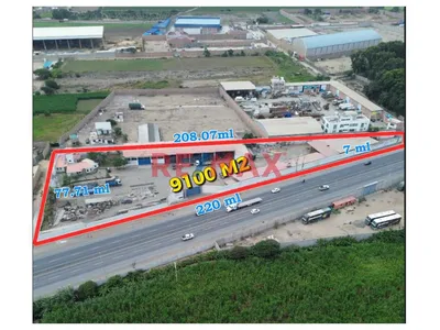 Se Vende Terreno De 9100 Mt2 En Plena Panamericana A 2'230,000.00 Dólares