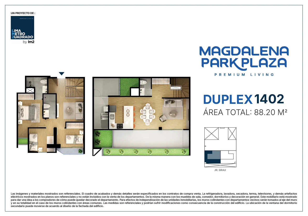 Modelo DÚPLEX 1402