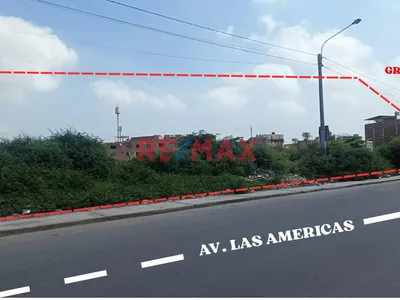 Terreno En Venta Filo De Pista Av. Las Americas