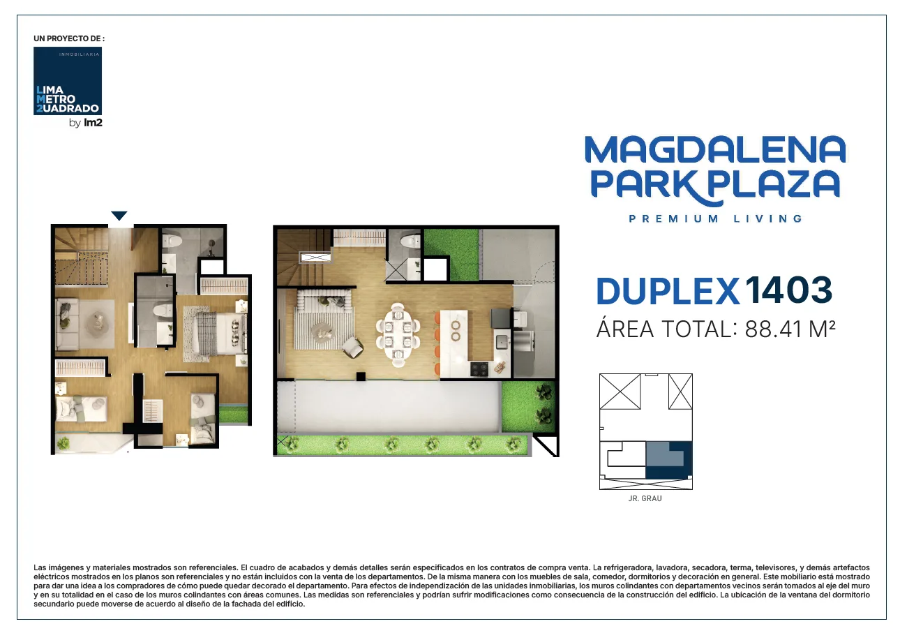 Modelo DÚPLEX 1403