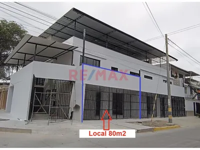 Alquiler De Local Comercial  80M2 En Primer Piso De Estreno